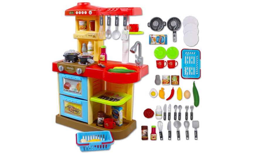 Image 3: 30 Piece Light and Sound Kitchen Play Set 
