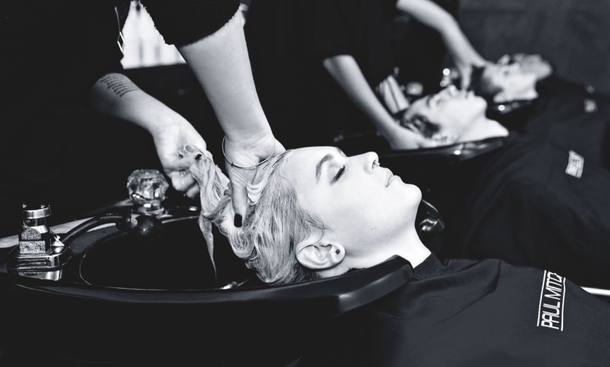 Image 1: One or Two Women's Haircuts and Styles w/ Optional Glossing Treatment 