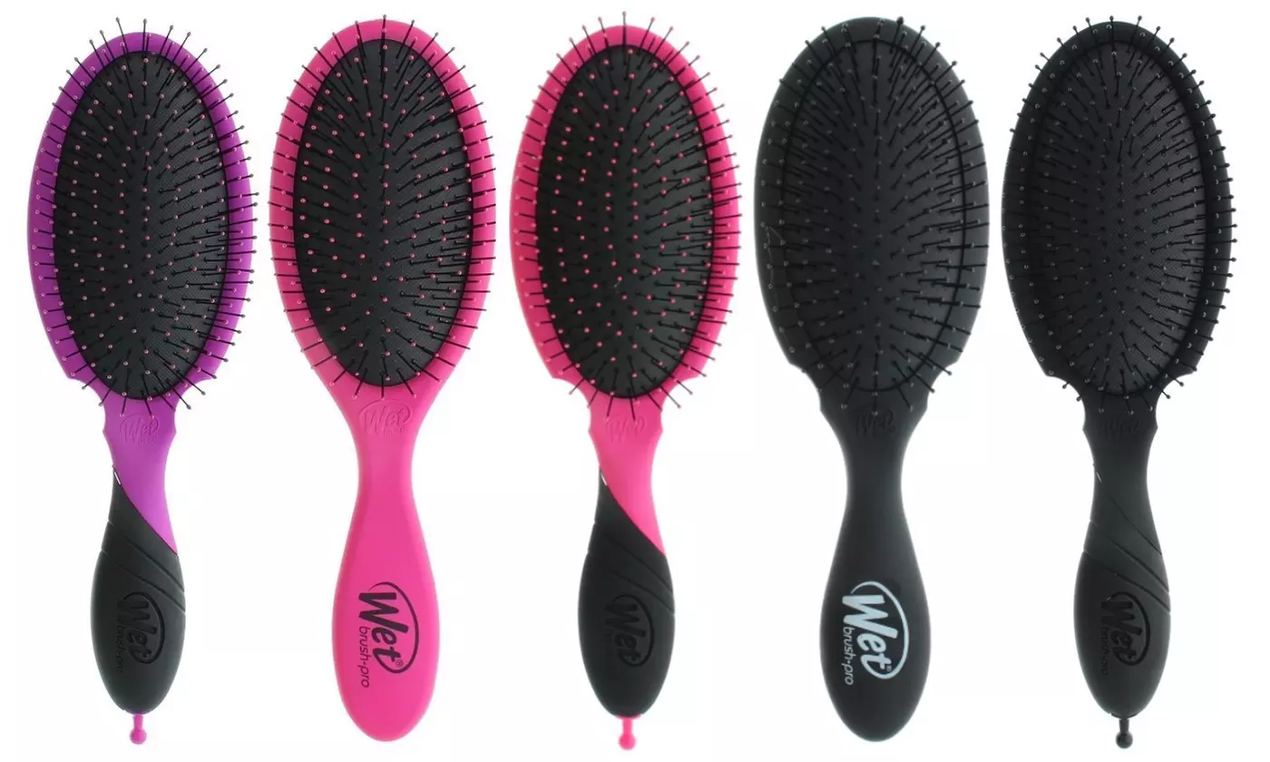 The Wet Brush Up to Three Packs of Original or Backbar or Detangler Brushes