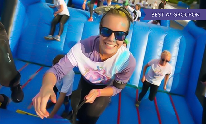 Image 1: Inflatable Colour Run