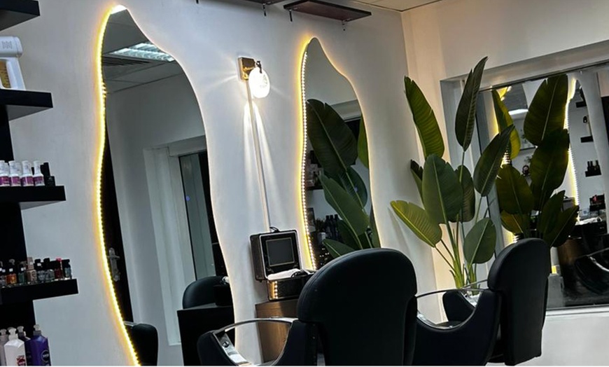 Image 8: Get Classic or Gelish Manicure & Pedicure w/w/o Hair Wash & Blow-Dry