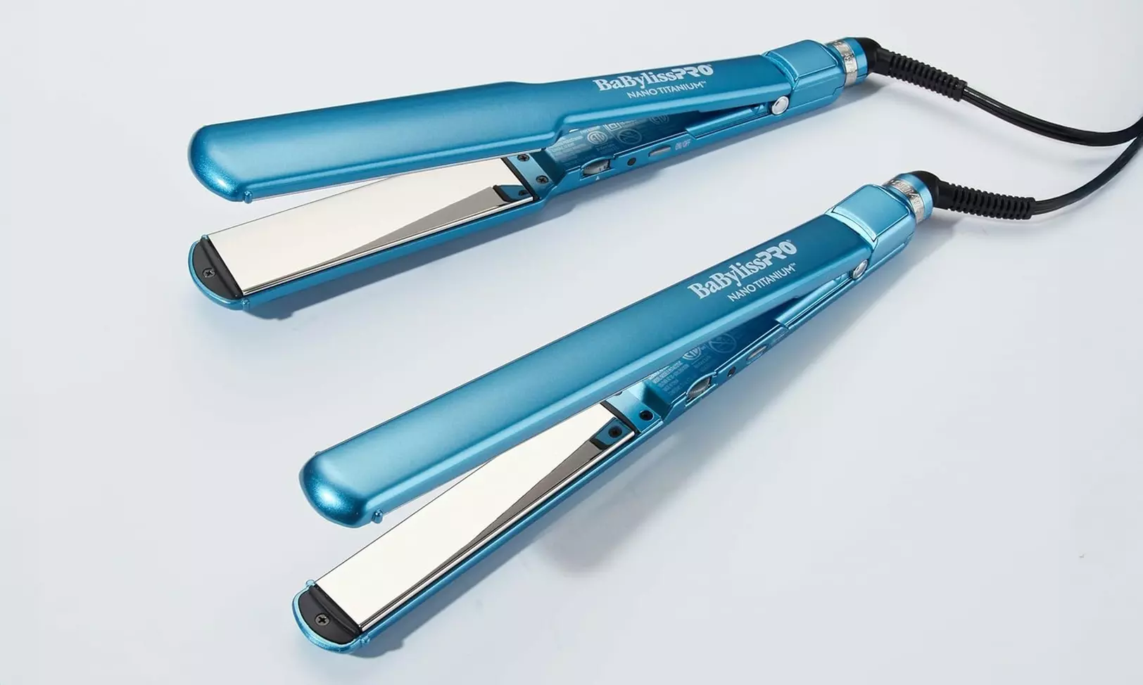 BaBylissPRO Nano Titanium 1" and 1.5" Ultra Thin (2 Pack) Flat Iron Gift Set