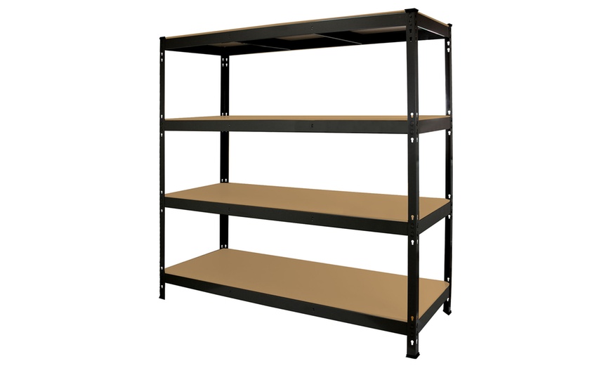 Image 3: Q-Rax Heavy-Duty Steel 160cm Wide Rack