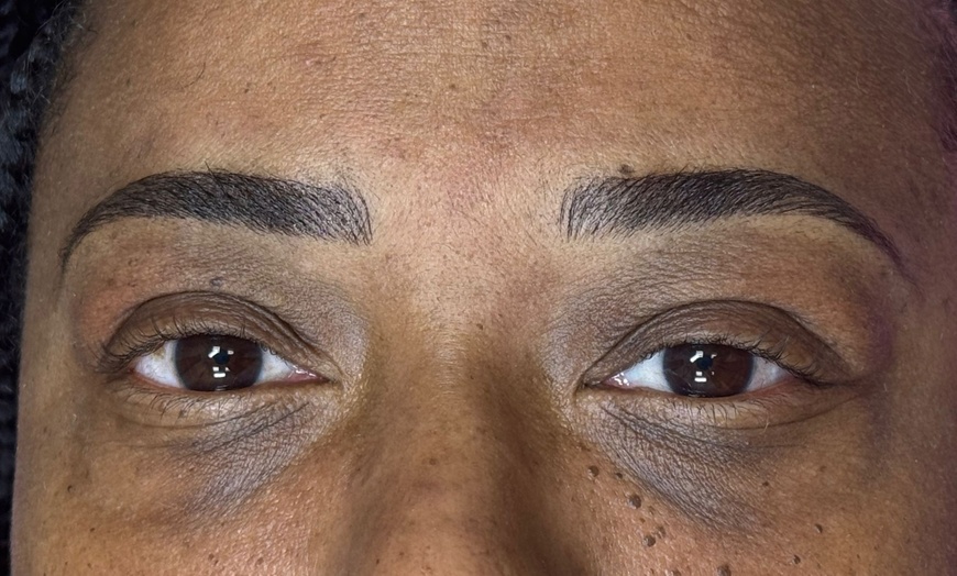 Image 2: Get Beautifully Defined Brows with One Microblading Session