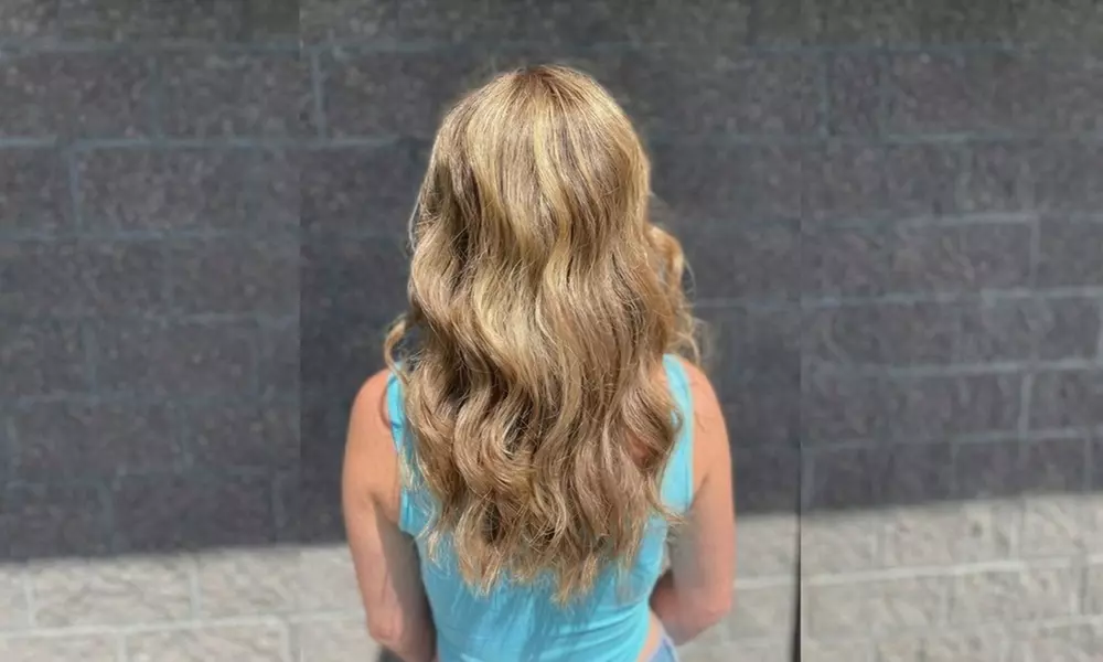 Deep Conditioning Treatment, Scalp Massage, Blowdry & Style w/ Optional Trim for Healthier Look (Up to 38% Off) - Second Medium