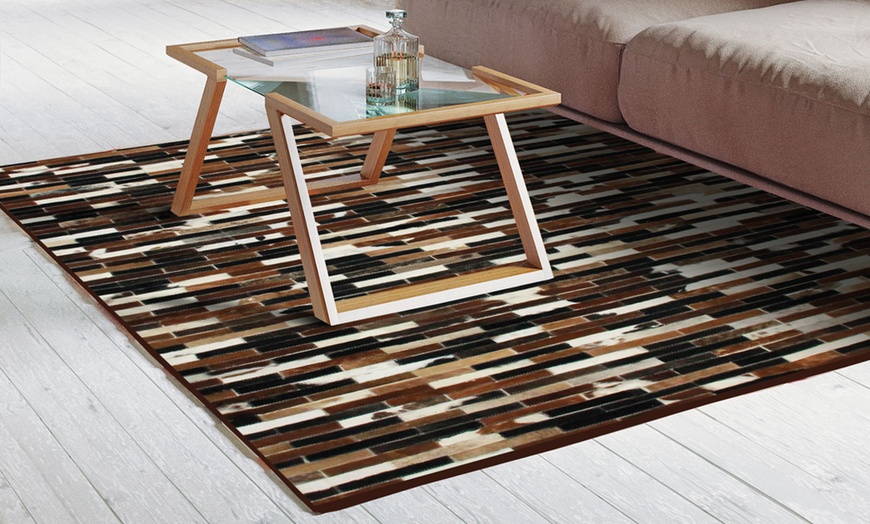 Image 4: Tapis en cuir 