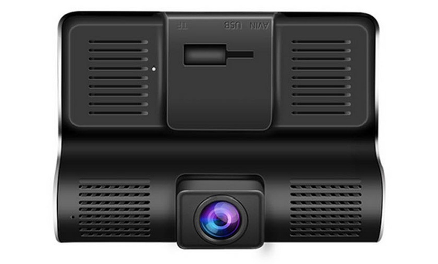 Image 4: Dashcam mit Dreifachansicht, opt. mit 32-GB-Speicherkarte
