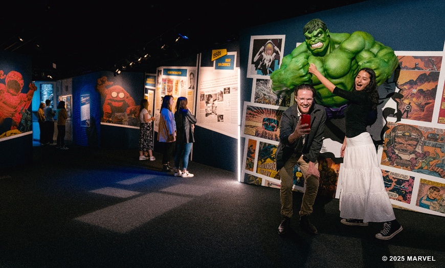 Image 2: Einzel- oder Gruppenticket (4 Personen) für "Marvel: Die Ausstellung"
