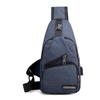 Image 5: Unisex Sling Bag Shoulder Chest Crossbody Bag Hiking Travel Backpack