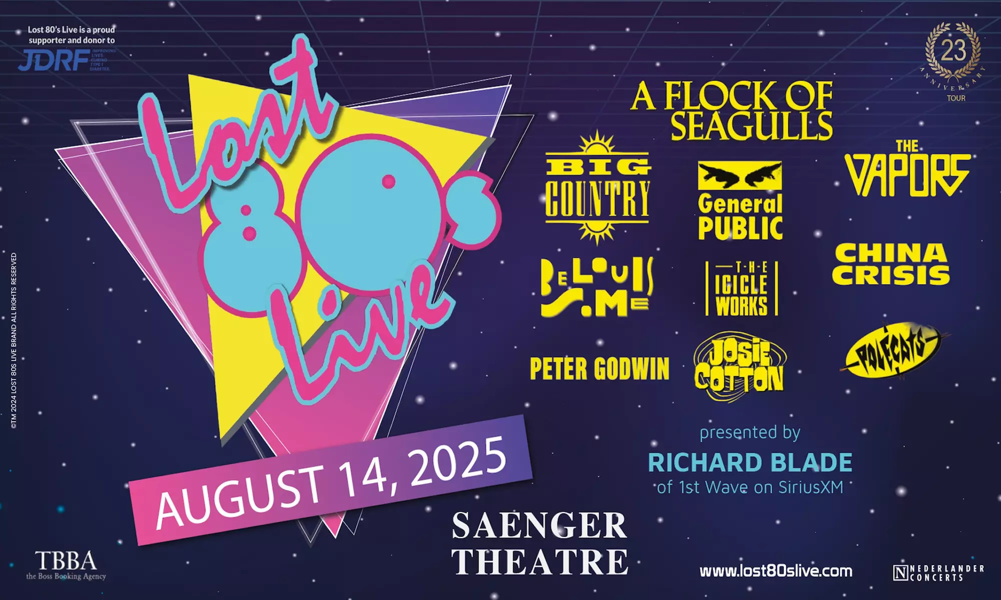 Lost 80's Live: A Flock of Seagulls, Big Country, General Public, The Vapors, Belouis Some & More on 8/14 at 6:15 p.m. - Primary Image