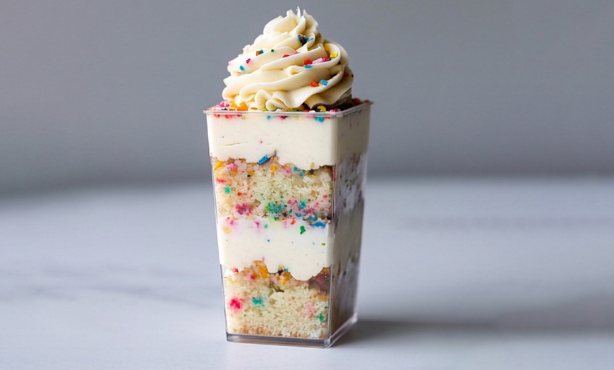 Image 14: Baked Bliss Awaits: Catering Package, Cake Shooters, 1 Dozen Cupcakes