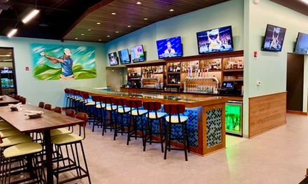 $50 value for $35: for Food, Drink & Bay Rentals at Hackers Bar & Grille - Hackers At Hilltop