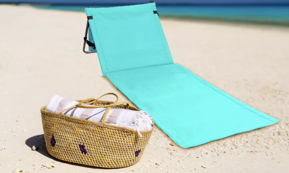 Outdoor-Faltmatratze mit verstellbarer Rückenlehne