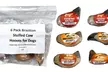 Stuffed Cow Hooves 6 Pack - Great chew for all size dogs and puppies - Second Medium