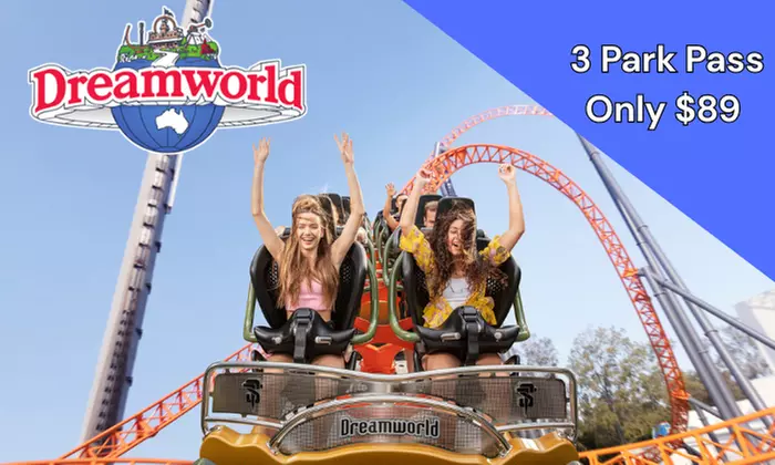 Two-Day Ticket  Dreamworld +  Sky Point + Whitewater