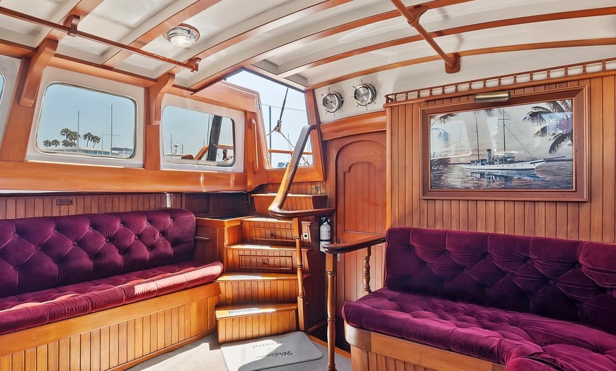 Image 3: Enjoy Vintage Sunset Boat Tours - Marina del Rey’s Ocean Getaway