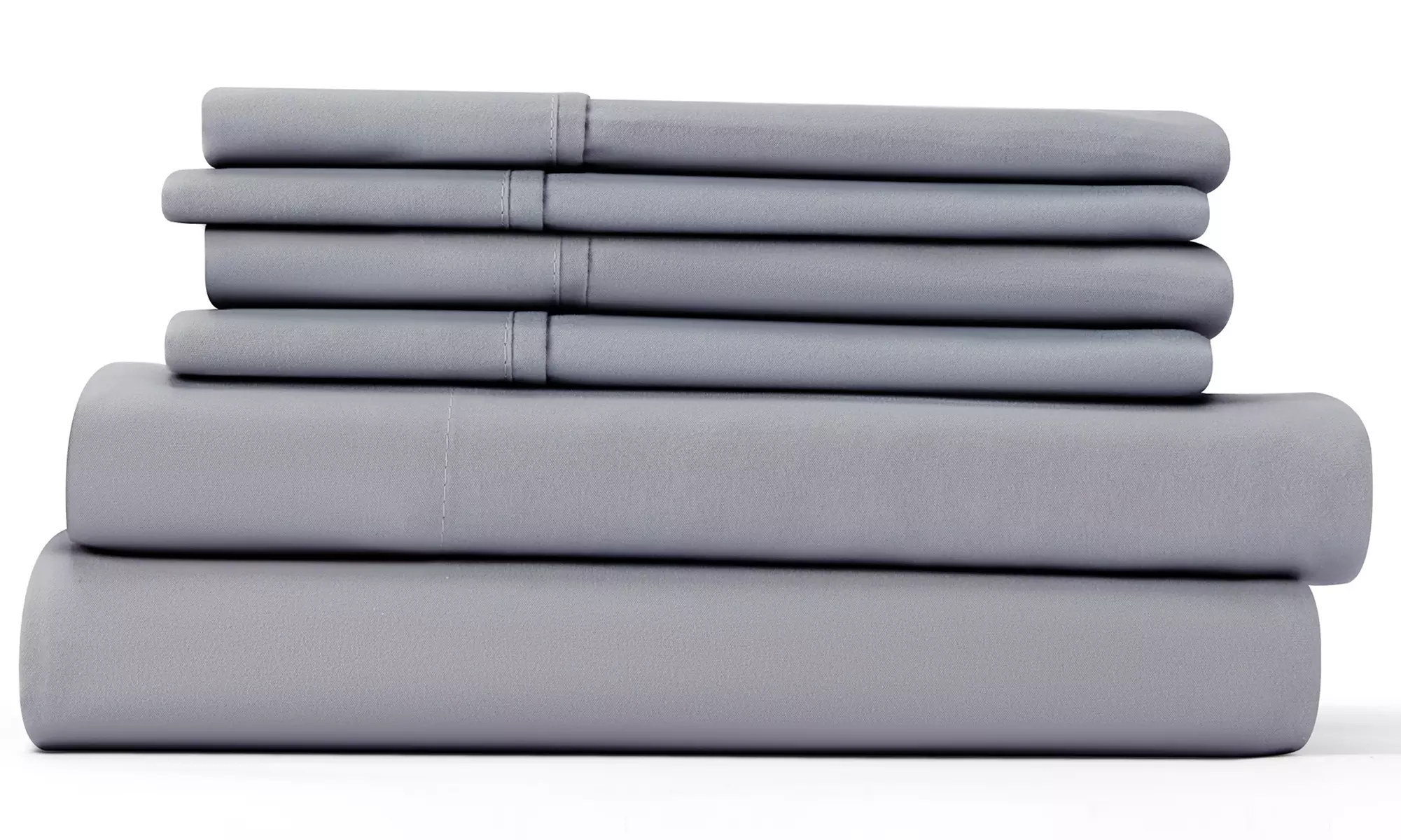 Merit Linens 6-Piece Luxury Wrinkle Free Hotel Bed Sheet Set