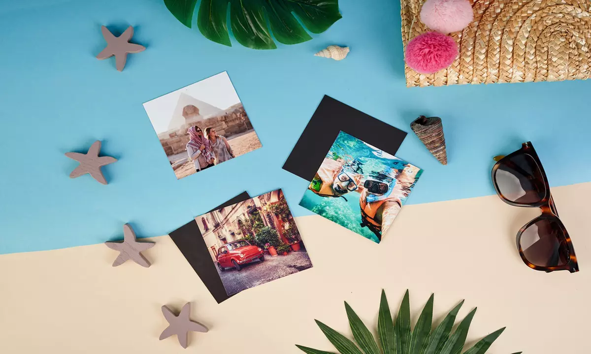 Personalisierte Foto-Magneten von 6,5 x 6,5 cm bis 15 x 21 cm im Set von Colorland (bis zu 86% sparen) - Second Medium