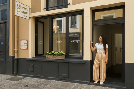 Beauté des pieds avec pose de vernis semi permanent - Queen beauty