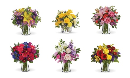 Simply Fabulous Bouquet with Vase & Standard Delivery Included - Blooms Today - Thank You Flowers