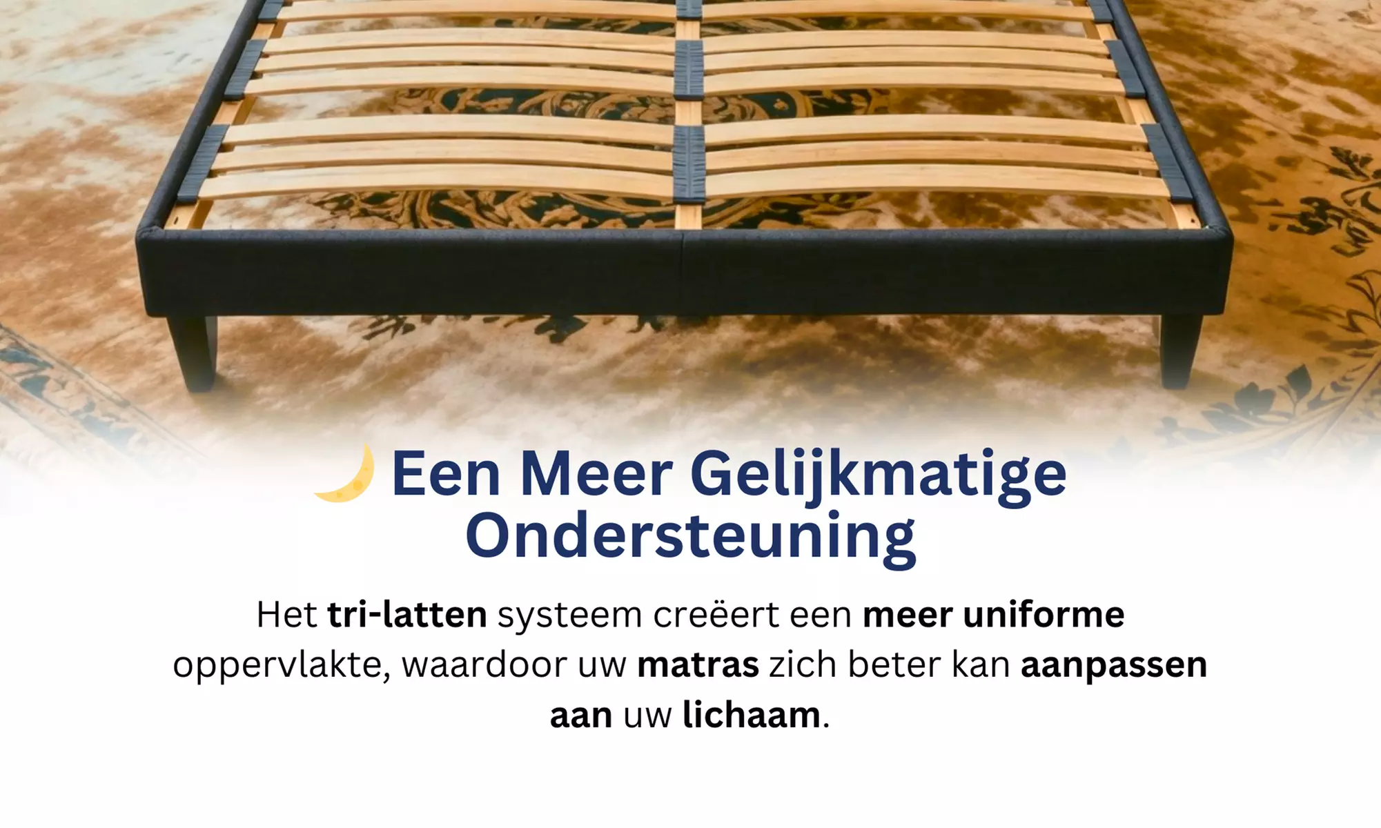Bedbodem, naar keuze inclusief matras