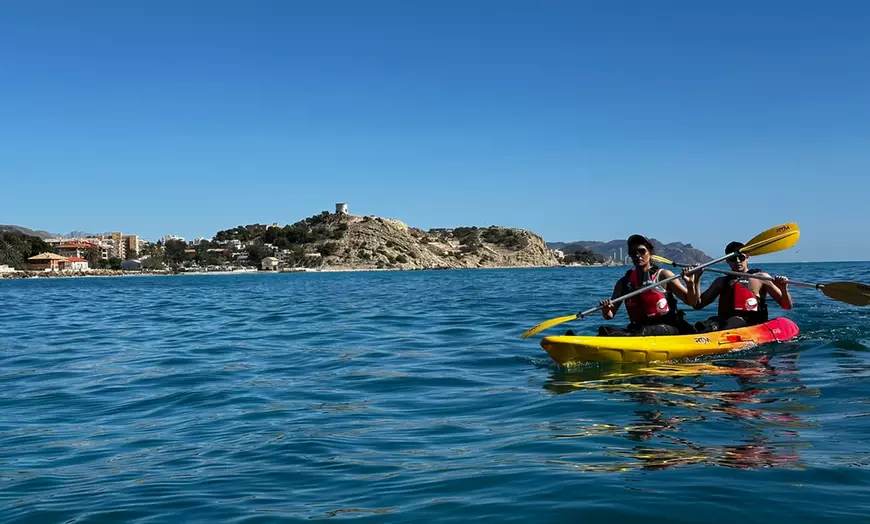 Image 6: Ruta en kayak y snorquel en las calas de Villajoyosa para 1, 2, 4 u 8