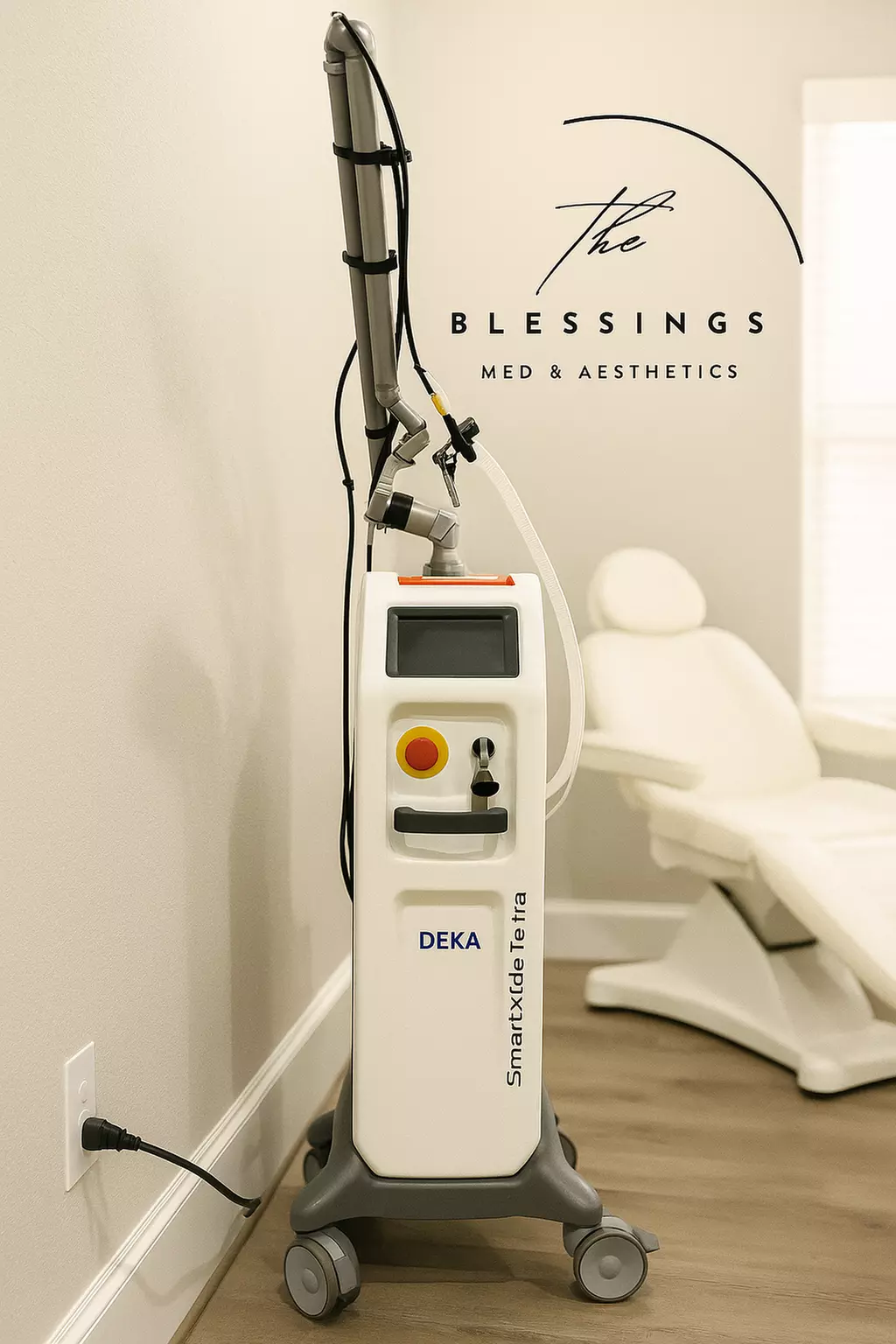 Enhance your skin at The Blessings Medical Clinic with Fraxel Laser for face & neck, rejuvenating up to 39% off - Second Medium