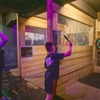 Image 1: One-Hour Axe Throwing and One-Hour Retro Gaming for One, Two, or Four