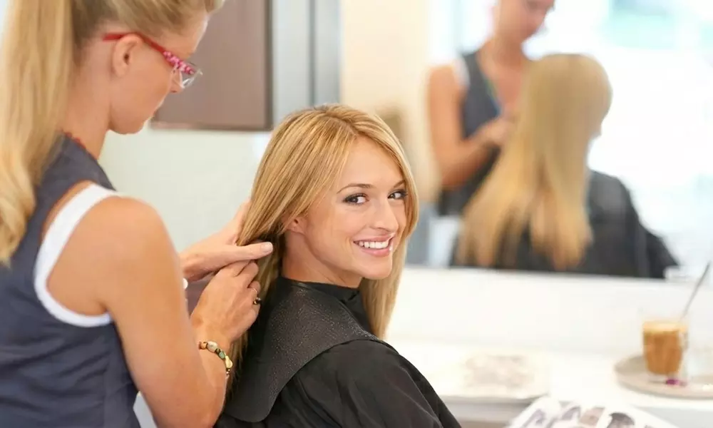 Elevate Your Style with One Haircut + Condition, Blowdry with Optional Half Highlights @Amy's (Up to 30%Off)