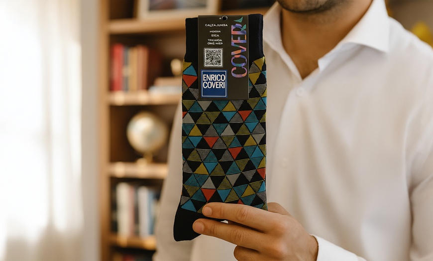 Image 18: Lot de 6 ou 12 chaussettes longues 39-46 Enrico Coveri