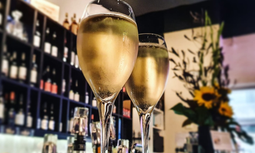 Image 3: Back-Vintage Wine Flight with Matched Cheeses or Salami for 2, 3, or 4