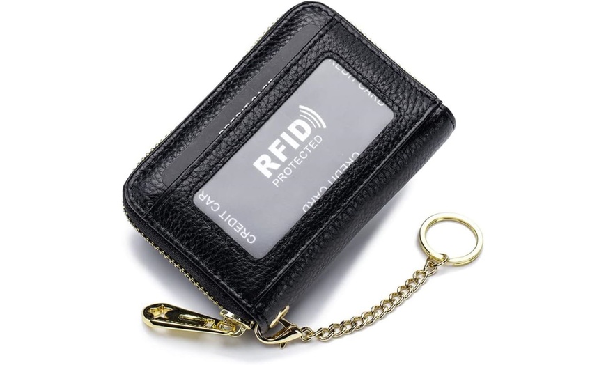 Image 3: 1x oder 2x Echtleder-Geldbeutel