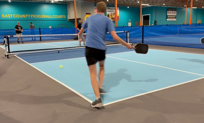 Image 2: Book 1 or 2-Hour Singles or Doubles Court: Play Anytime, Any Day!