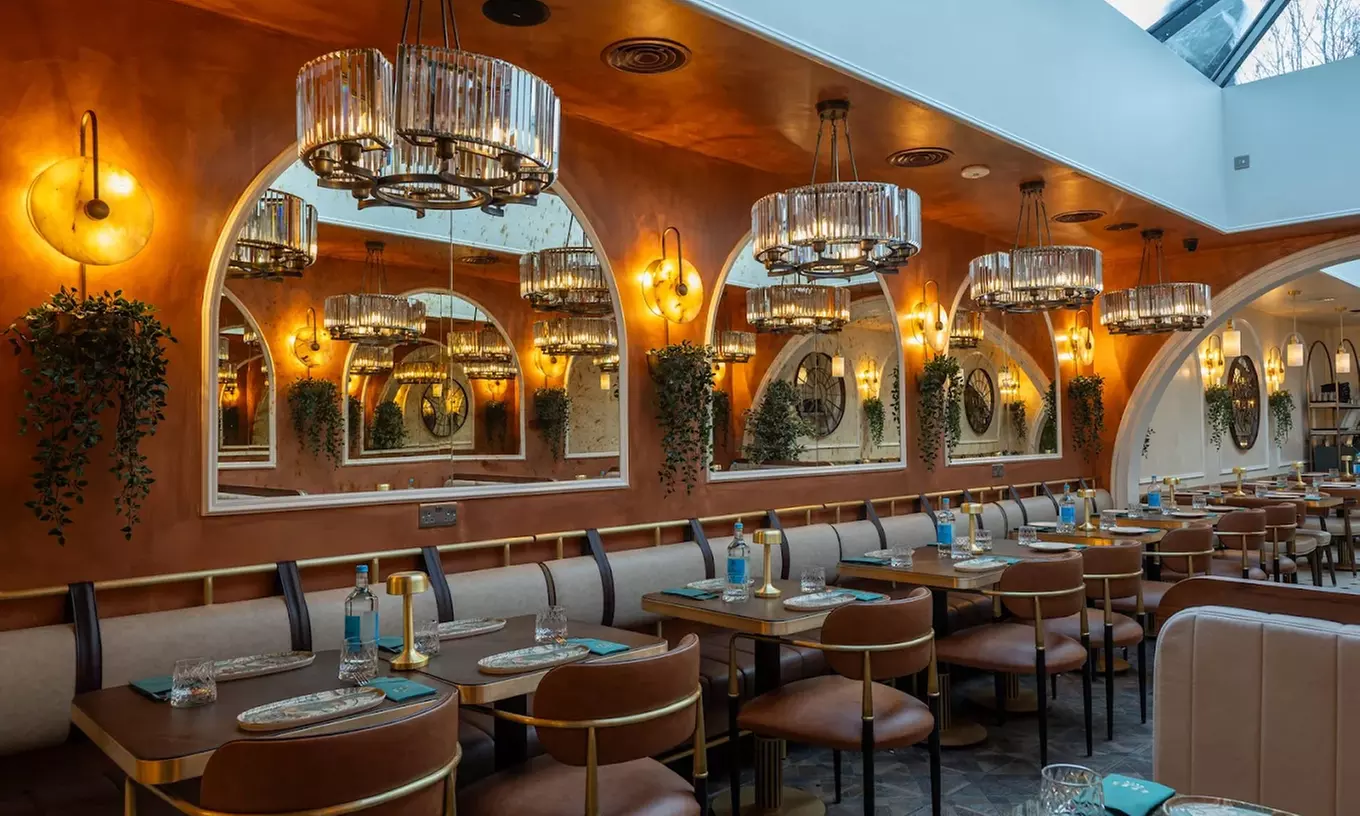 Enjoy a Two-Course Turkish and Mediterranean Menu with Drinks