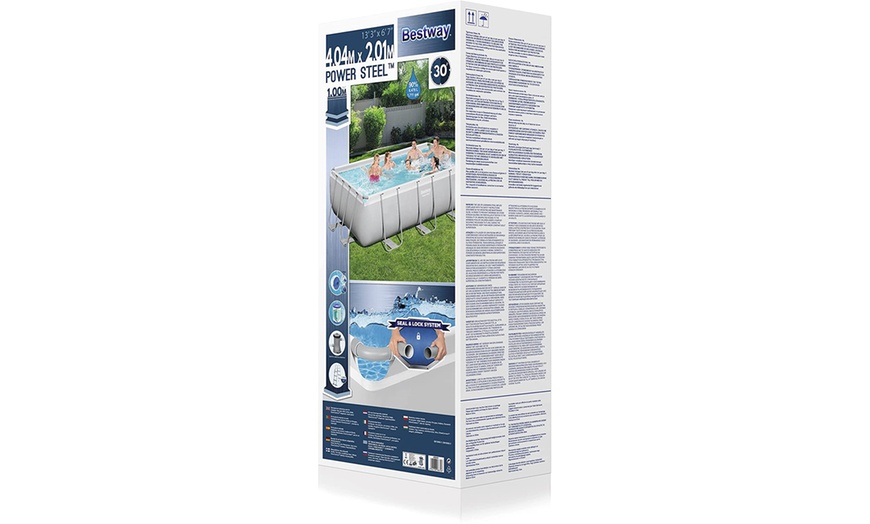 Image 3: Bestway Steel Frame Pool-Set mit Filterpumpe