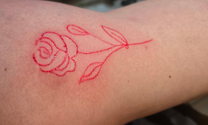 Image 3: Explore Diverse Small, Medium, or Large Fine Line Tattoos Options