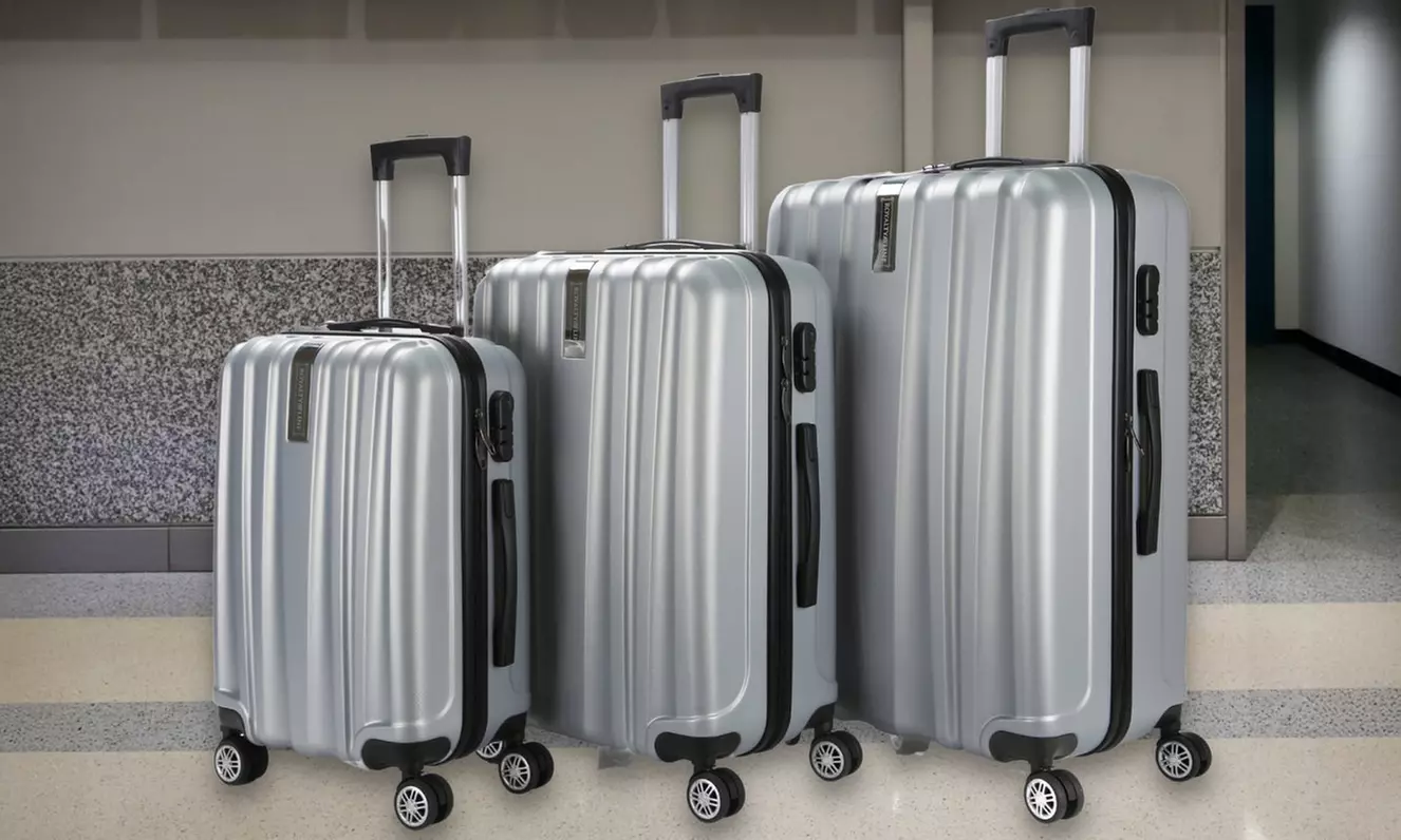 Set van 3 koffers met harde buitenkant van het merk Royalty Line