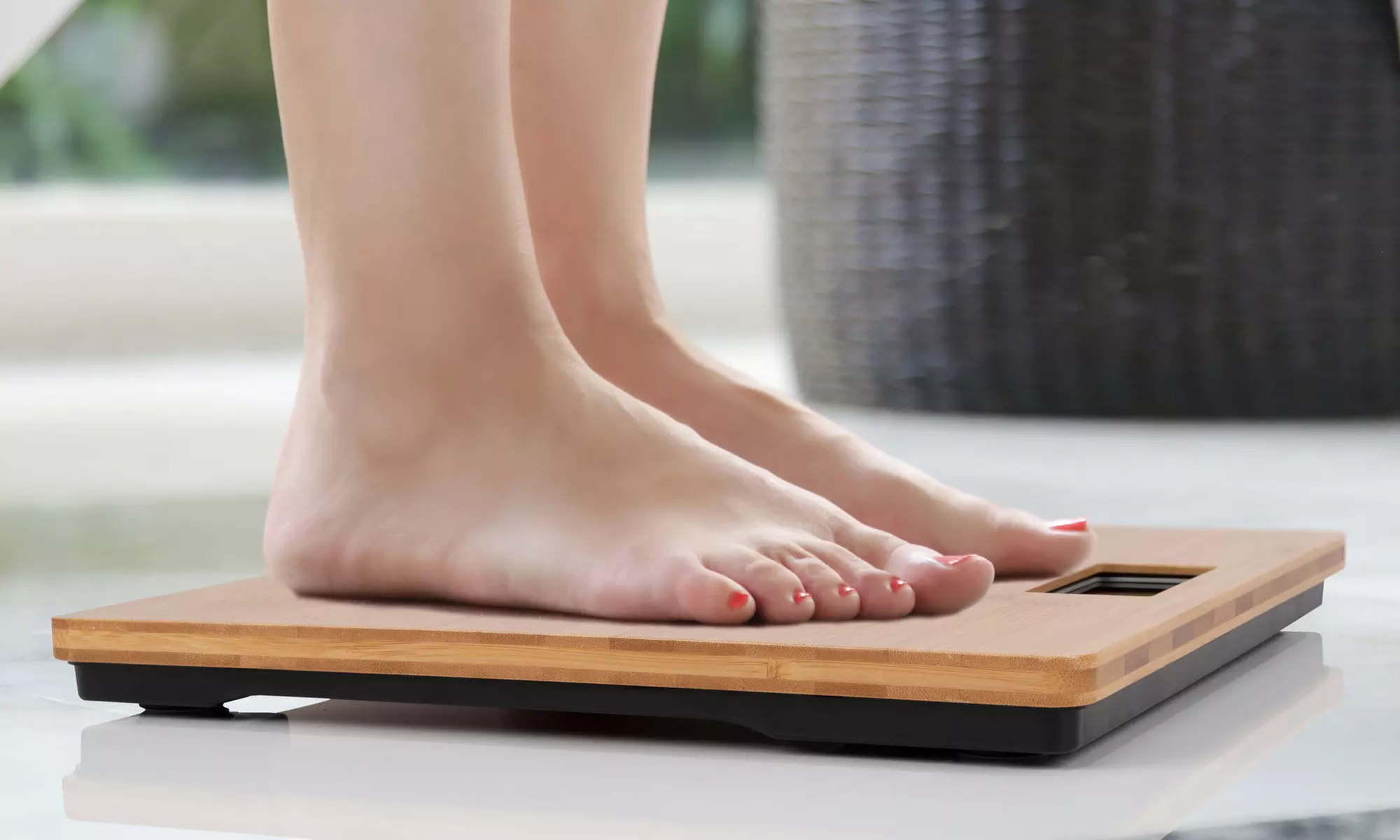 Báscula electrónica con diseño elegante de ProfiCare