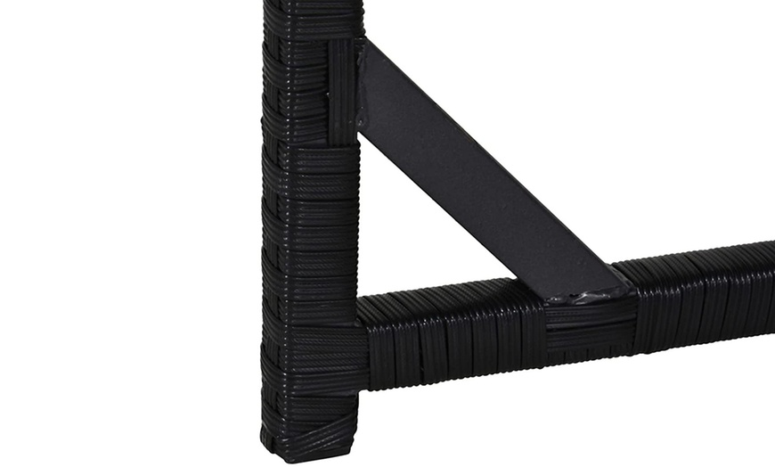 Image 14: 8 or 4 Seater Corner Rattan Garden Furniture Set with Table