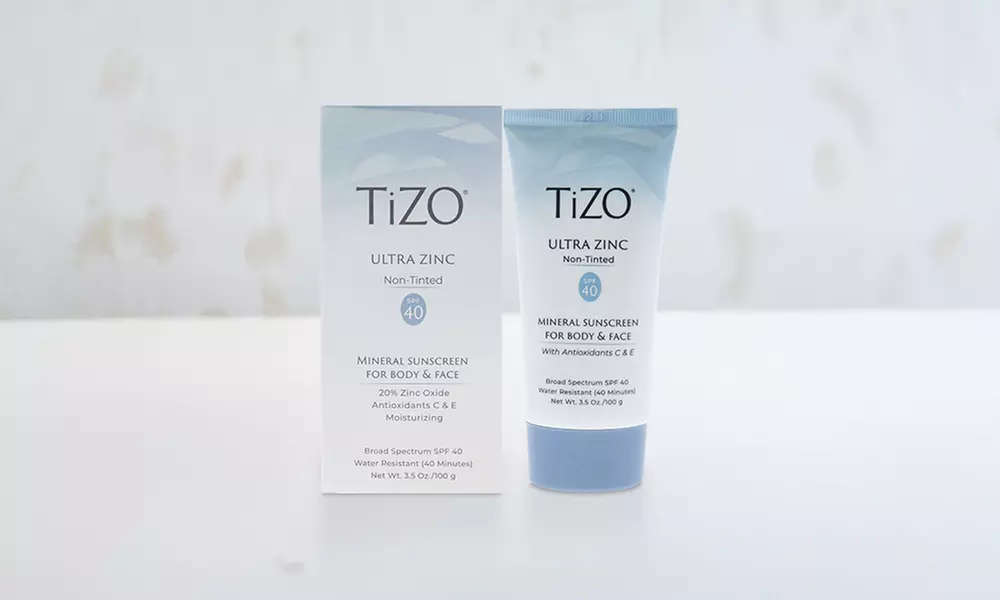 Tizo Ultra Zinc Body and Face Non-tinted SPF 40 for Unisex 3.5 oz Sunscreen