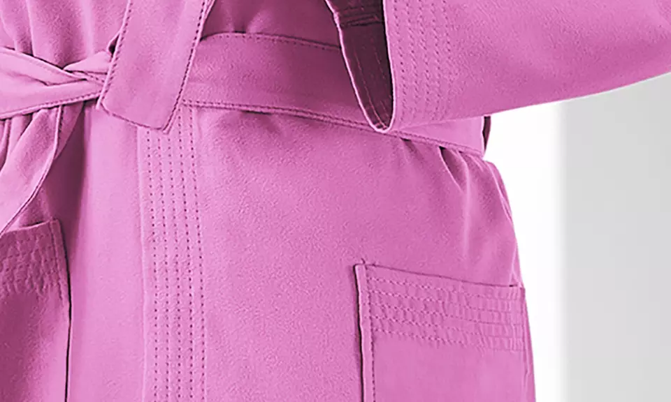 Accappatoio in microfibra con trattamento super assorbente