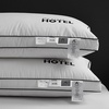 Image 34: 100% Cotton Five Star Hotel Pillow 2 Pack Set