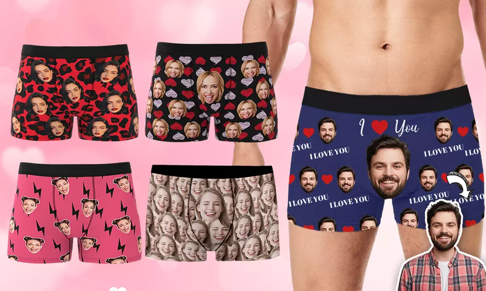 Up to 89% Off Custom Photo Underwear from Justyling