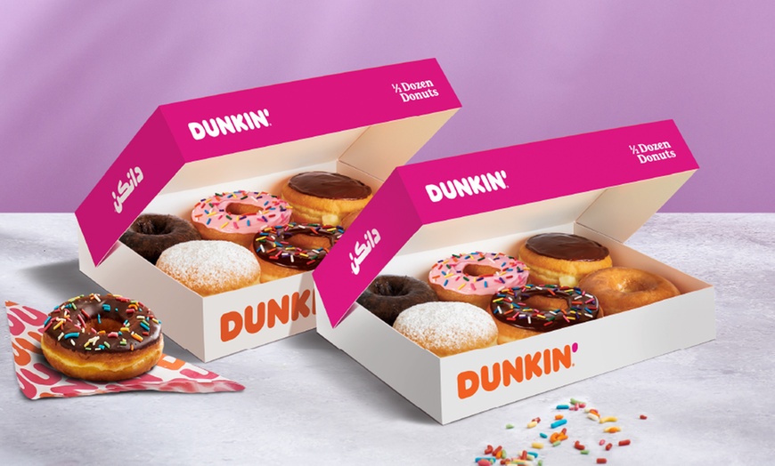 Image 1: Enjoy 12 Donuts for the Price of 6: Twice the Treat, Twice the Delight