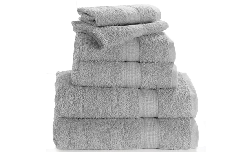 Image 11: Six-Piece Cotton Towel Bale Set