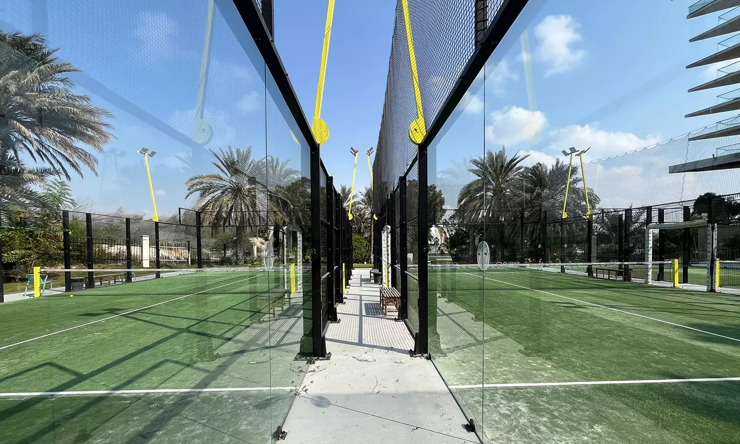 60, 90 or 120 Min Padel Session @8 Am - 12 AM or 3 PM - 11 PM