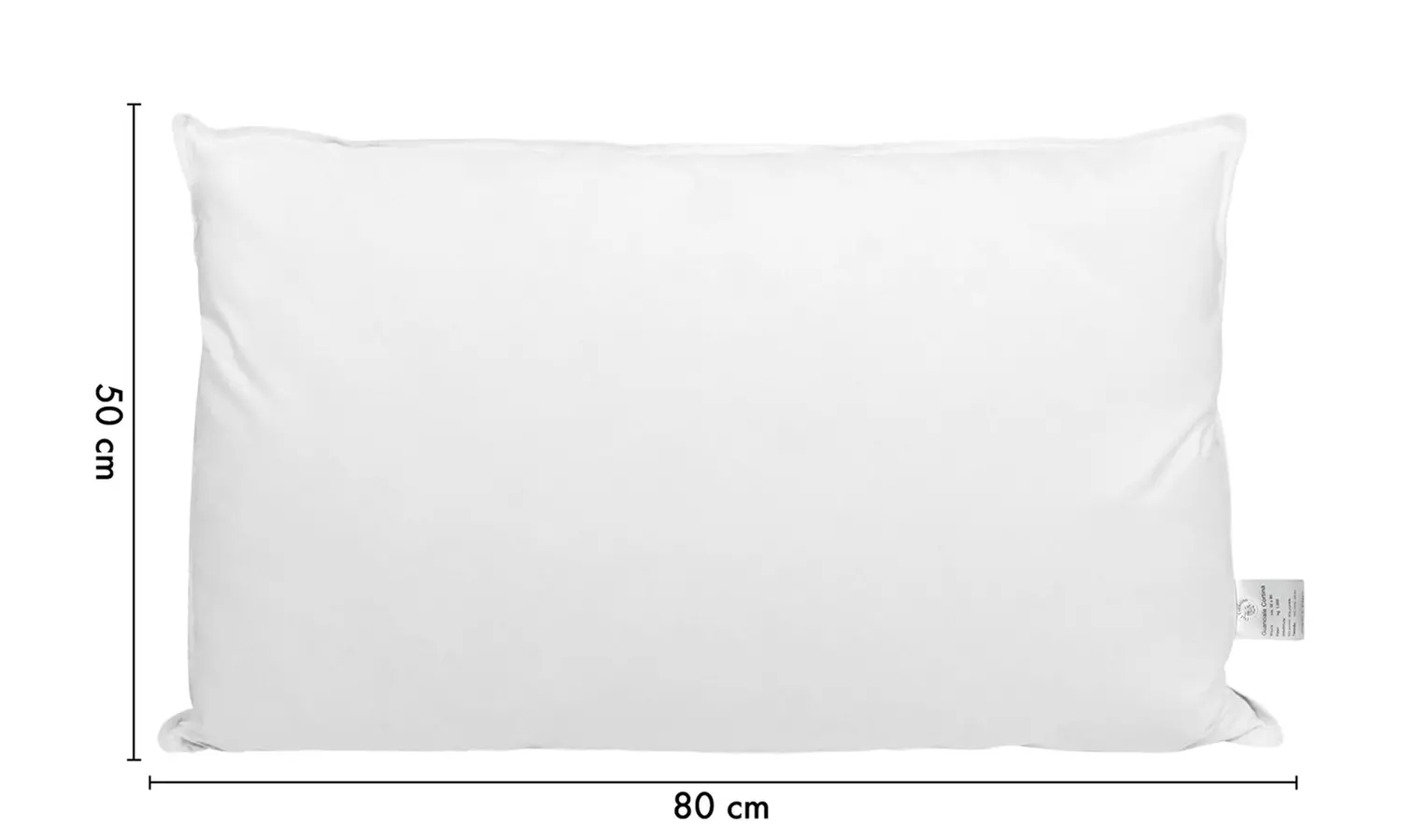 Cortina Schlafkissen mit 50% Daunen und 50% Federn in Weiß - Image 4