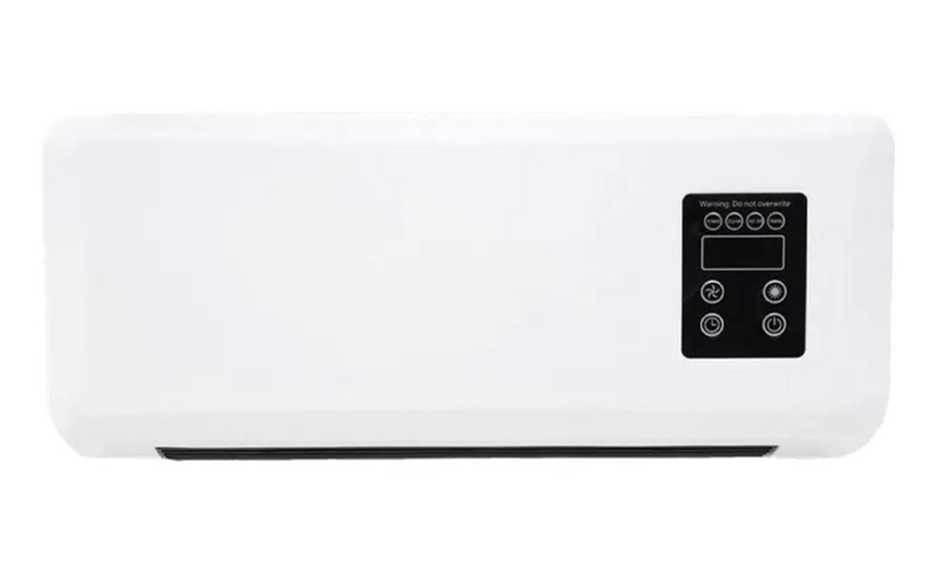 Image 2: Stufa elettrica da parete da 2200 W