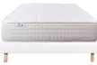 Matelas Purlux, ferme 7/10, 26 cm, face été/hiver, sommier 13 cm, couette et oreillers en option, livraison offerte - Second Medium