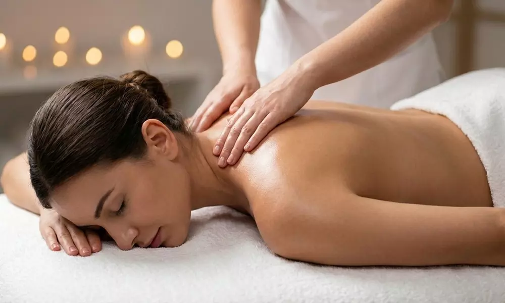 60-Min Swedish Massage or Facial or Couples Package for Relaxation